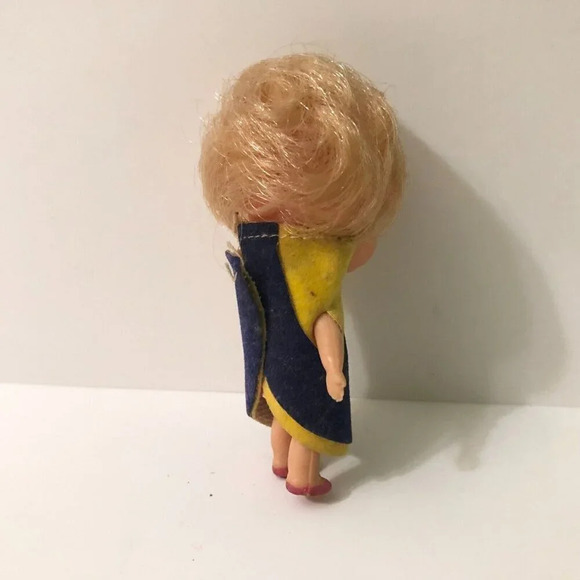 Vintage Liddle Kiddle Clone Doll 2.5 Inch Tall Hong Kong - Picture 4 of 12